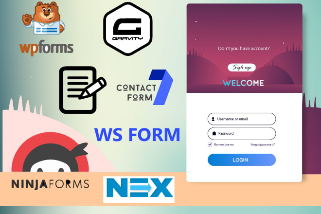 I will create or fix wordpress contact form 7, gravity, ninja, wpform