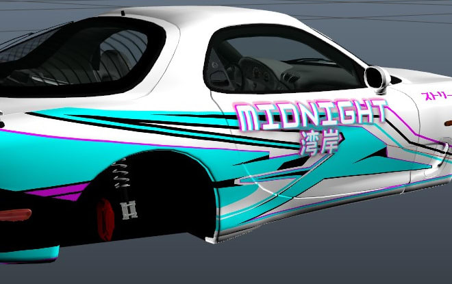 I will create or recreate a fivem or gta5 drift car livery