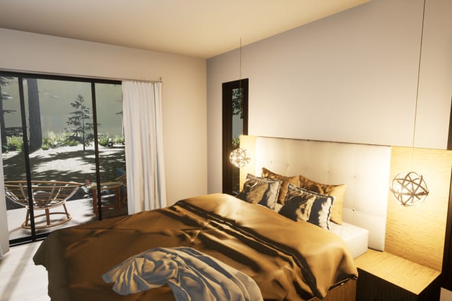 I will create photorealistic interactive archviz in ue4