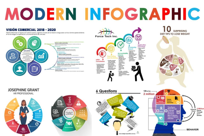 I will create professional infographic diagram chart in just 24 hours