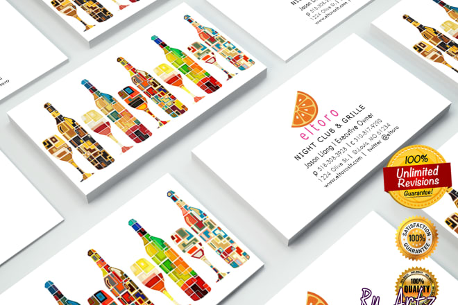 I will create professional unique business card within 12 hours