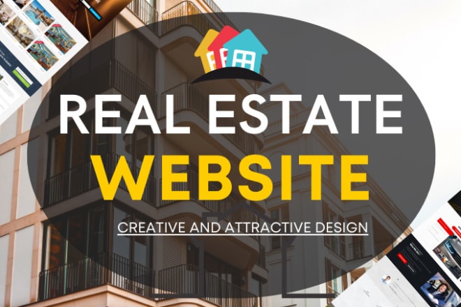 I will create real estate investor website