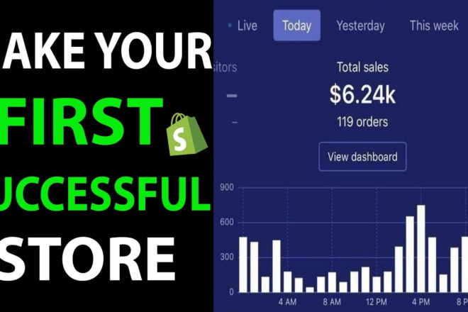 I will create shopify dropshipping one product winning store
