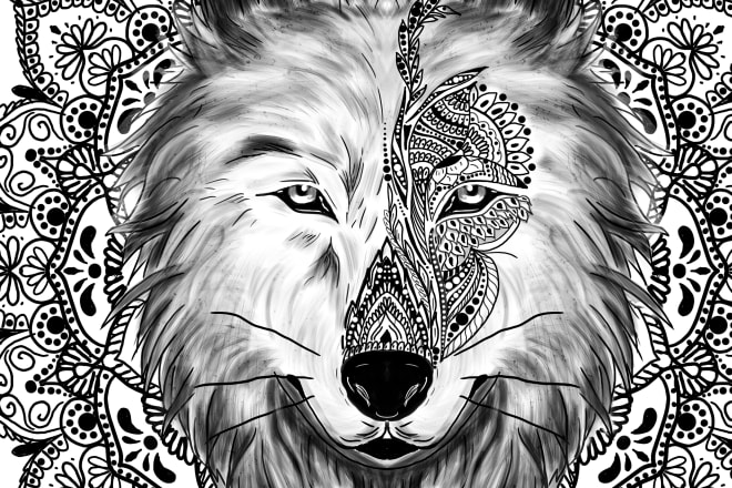 I will create tattoo desing or mandala art