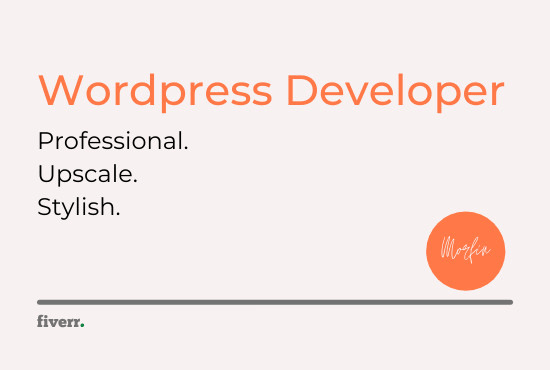 I will create the ideal wordpress website