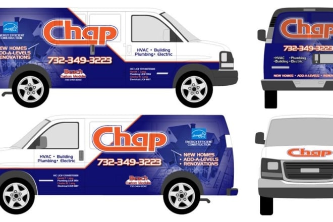 I will create van wrap design, car wrap design, truck wrap design