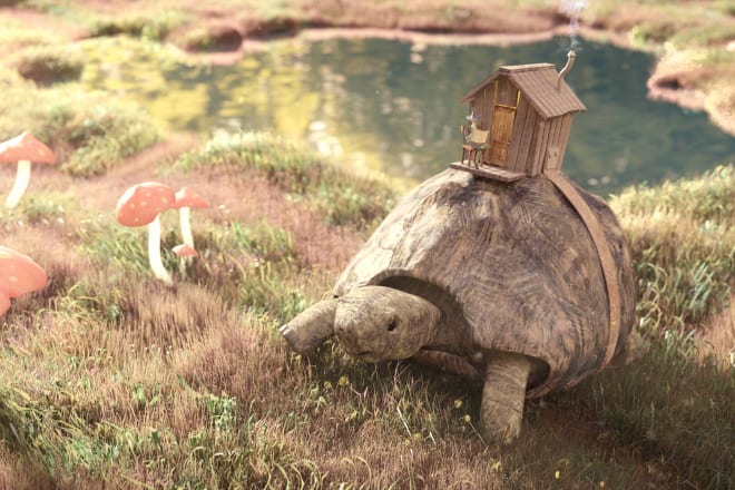 I will create vfx illustration animation 3d models and graphic design