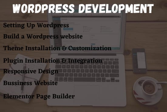 I will create wordpress website by elementor pro page builder
