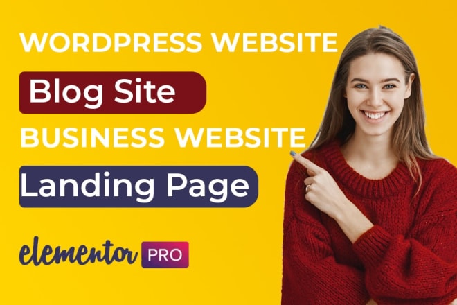 I will create wordpress website design, webshop, restaurant website, electronic store