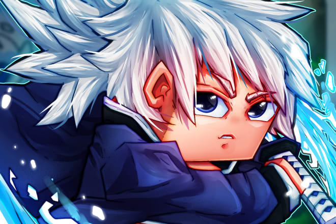 I will create your pictures or roblox,minecraft skin in draw