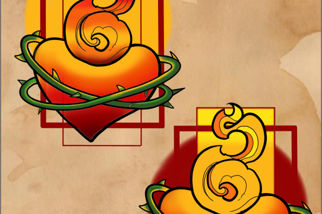 I will custom tattoo design, different styles available