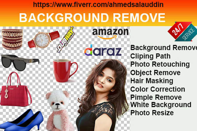 I will cutout background image, photo editing service professionally