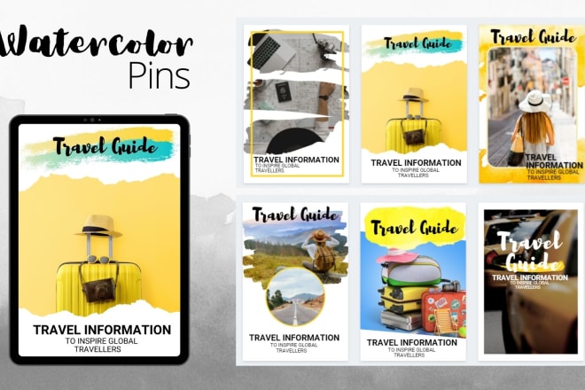I will design 10 pinterest graphics for your blog post