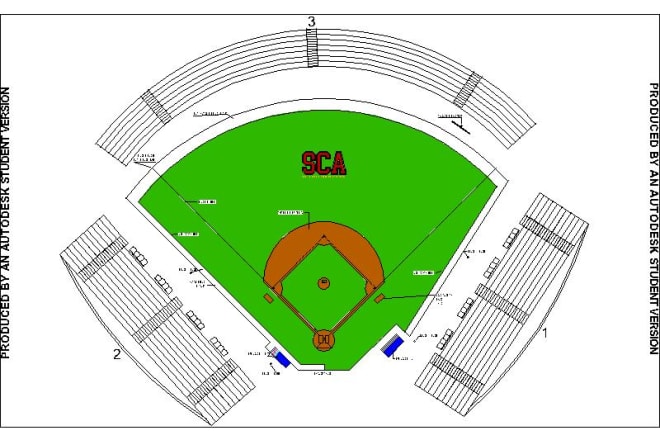 I will design 2d 3d sports complex on autocad and 3ds max