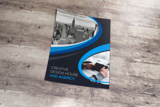 I will design a brochure or flyer as needed