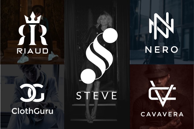 I will design a luxury fashion clothing brand and monogram logo