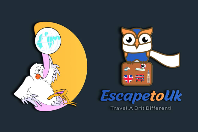 I will design a premium travel logo with unlimited revisions