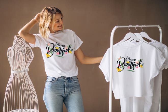 I will design a professional typography t shirt design