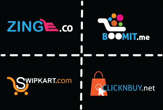 I will design a smart logo for your ecommerce website, online store