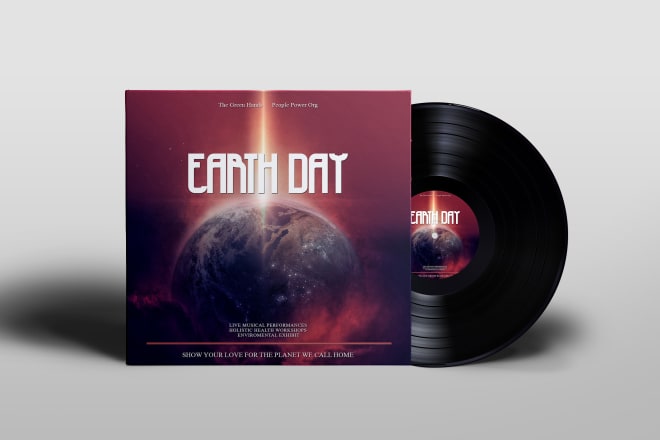 I will design amazing album cover or music artwork