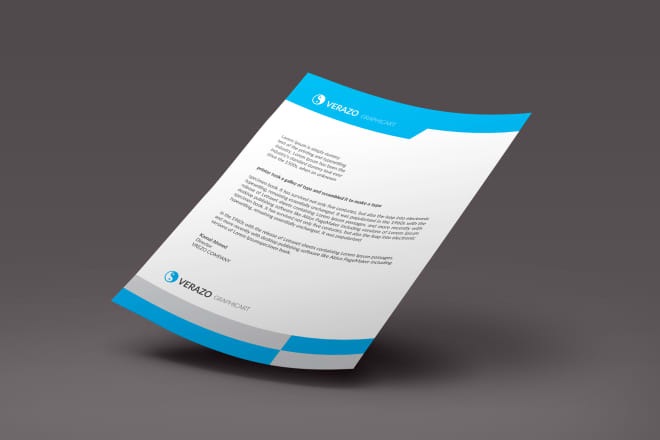 I will design amazing business letterhead