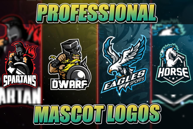 I will design amazing gaming, esport, mascot and cartoon logo