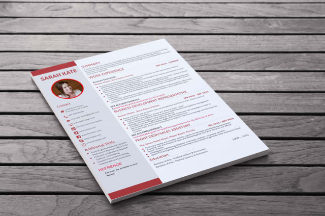 I will design and edit your cv, cover letter, and linkedin profile