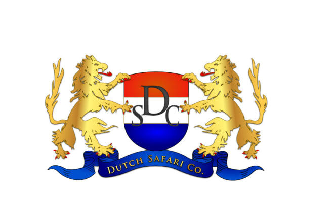 I will design angry lion arms and crest logo within 18 hours