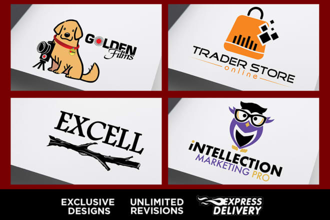 I will design artistic logo for your company or website