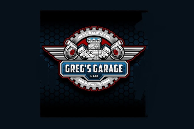 I will design automotive repair shop logo in 24 hours