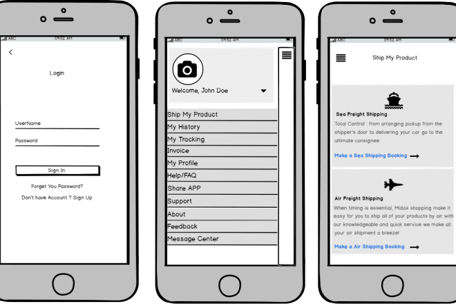 I will design balsamiq mockup wireframe