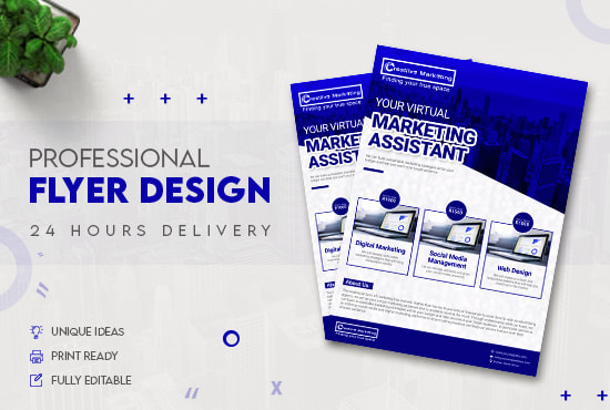 I will design clean flyer for event, business or product promotion