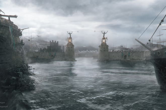 I will design concept art pieces for games, movies or music videos