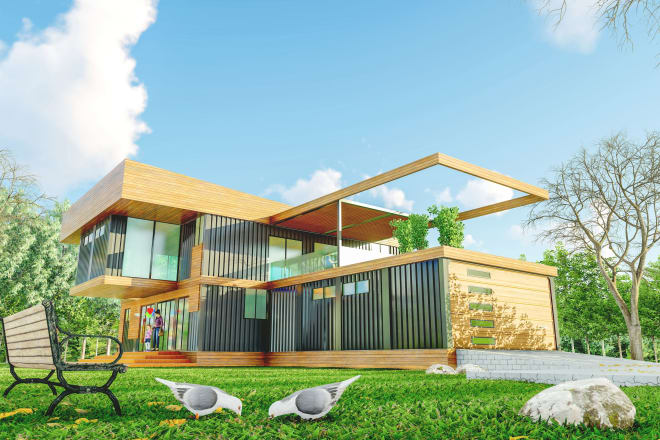 I will design container house plan details