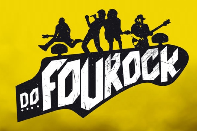 I will design custom music, dj, rock and metal band logo