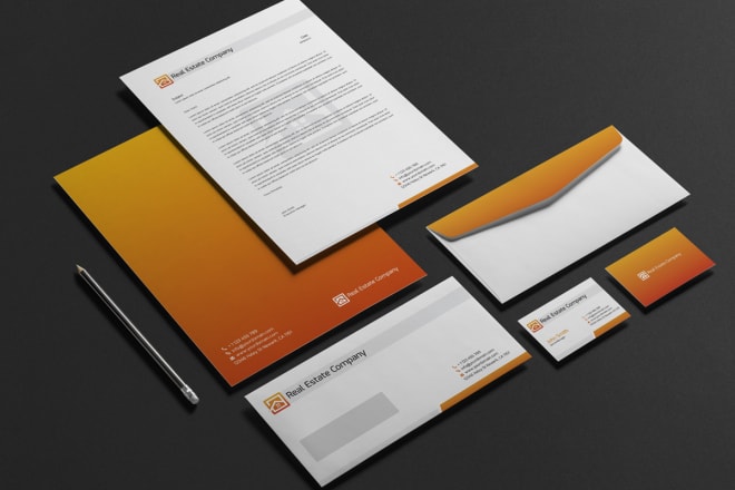 I will design editable letterheads or full stationary design