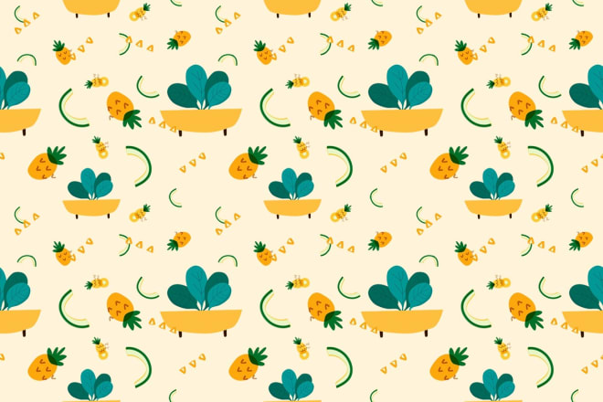 I will design fabric seamless pattern, leggings, pants, clothing textile prints