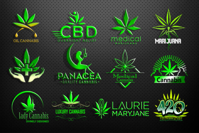 I will design for you cannabis,marijuana, hemp,weed and vape logo
