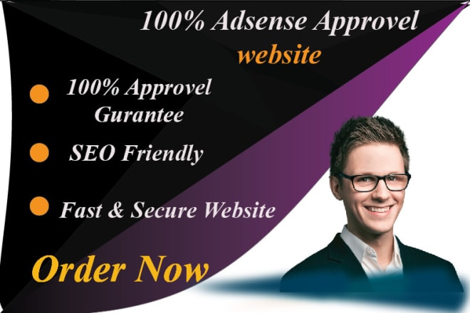 I will design google adsense approved niche wordpress website