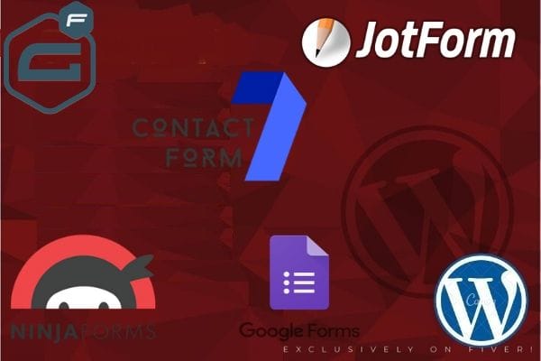 I will design gravity form, jotforms,wp,ninja form,google form