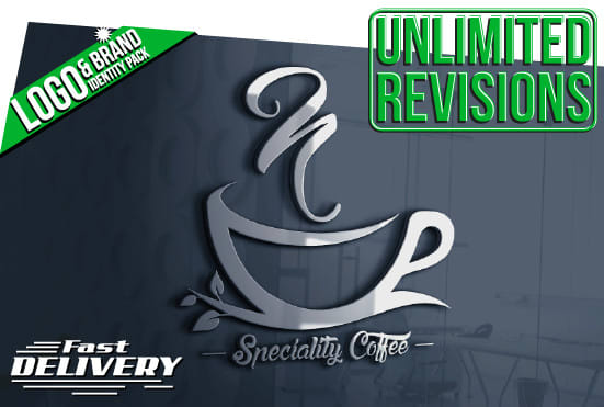 I will design logo for coffee cafe drinks beverage bar