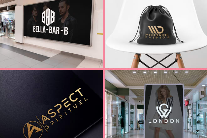 I will design luxury and trendy fashion or urban streetwear clothing brand logo