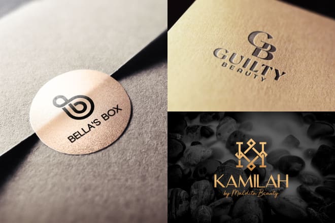 I will design luxury fashion cosmetic logo