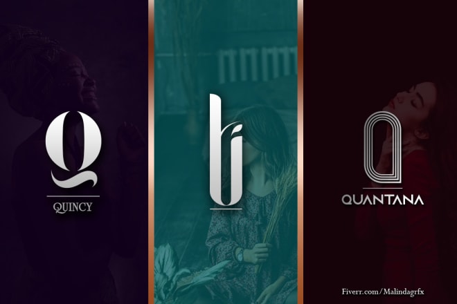 I will design luxury minimalist clothing brand business logo
