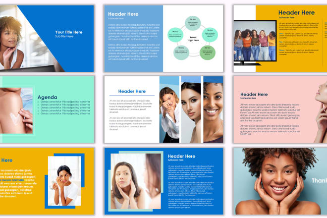 I will design modern, impactful powerpoint decks