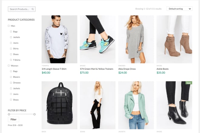 I will design online store, online shop, woocommerce website