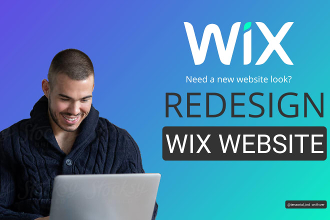 I will design or redesign your wix site to express your vision or approach