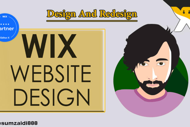 I will design or redesign your wix website