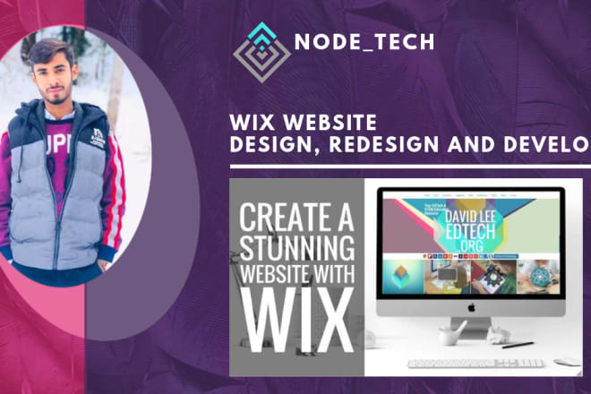 I will design or redesign your wix website to express your vision
