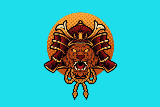 I will design outstanding lion head logo with high quality service
